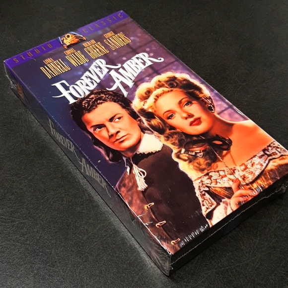 Studio Classics "Forever Amber" New Factory Sealed VHS Tape - Picture 1 of 8
